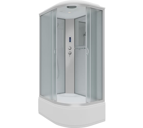 Душевая кабина NIAGARA NG-2310-14LP 1200x800x2150 мм, высокий поддон 40 см, стекло матовое, 4 места 23101424LP
