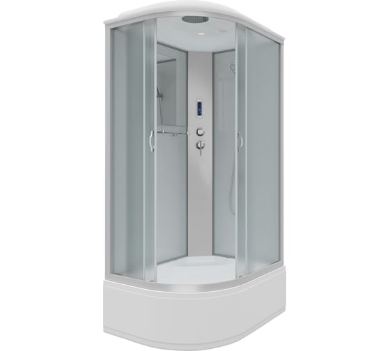 Душевая кабина NIAGARA NG-2310-14RP, 1200x800x2150 мм, высокий поддон 40 см, стекло матовое, 4 места 23101424RP 1