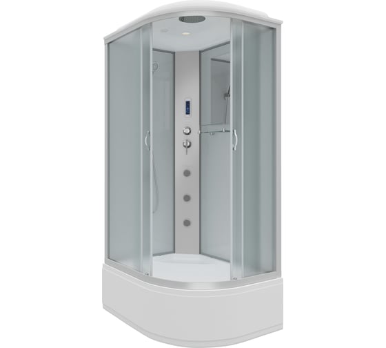 Душевая кабина NIAGARA NG-2310-14LF, 1200x800x2150 мм, высокий поддон 40 см, стекло матовое, 4 места 23101424LF