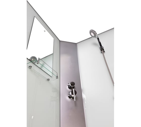 Душевая кабина NIAGARA NG-2310-14RBKT, 1200x800x2100-2400 мм, высокий поддон 40 см, стекло матовое, 4 места 23101424RBKT