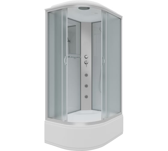 Душевая кабина NIAGARA NG-2310-14RG, 1200x800x2150 мм, высокий поддон 40 см, стекло матовое, 4 места 23101424RG