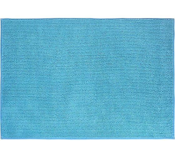 Коврик для ванной VORTEX SPA 58х90, голубой 24266 1