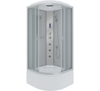 Душевая кабина NIAGARA NG-2308-14F, 900x900x2150 мм, высокий поддон 40 см, стекло матовое, 4 места 23081424F