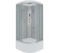 Душевая кабина NIAGARA NG-2308-14P, 900x900x2150 мм, высокий поддон 40 см, стекло матовое, 4 места 23081424P