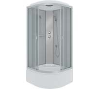 Душевая кабина NIAGARA NG-2309-14, 1000x1000x2150 мм, высокий поддон 40 см, стекло матовое, 4 места 23091424