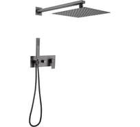 Душевая система ABBER Daheim скрытого монтажа, без излива, никель AF8218NG