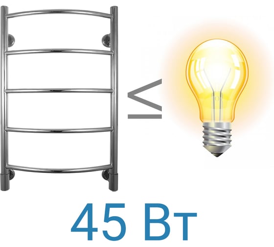 Полотенцесушитель ENERGY H 800х500 15299