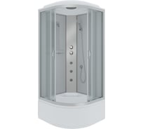 Душевая кабина NIAGARA NG-2307-14G, 800x800x2150 мм, высокий поддон 40 см, стекло матовое, 4 места 23071424G