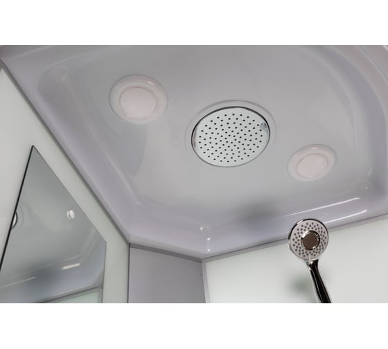 Душевая кабина NIAGARA NG-2307-14, 800x800x2150 мм, высокий поддон 40 см, стекло матовое, 4 места 23071424