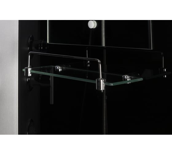 Душевая кабина NIAGARA NG-2507-14BKTG, 800x800x2100-2400 мм, высокий поддон 40 см, стекло тонированное, 4 места 25071434BKTG