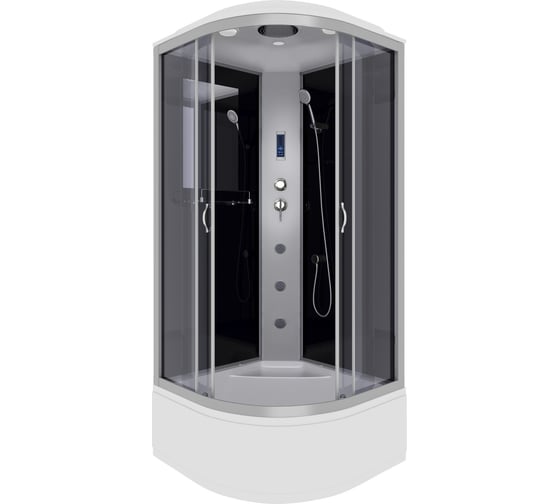 Душевая кабина NIAGARA NG-2507-14F, 800x800x2150 мм, высокий поддон 40 см, стекло тонированное, 4 места 25071434F