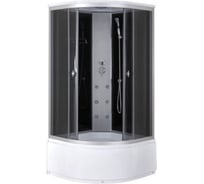 Душевая кабина NIAGARA NG-2507-14G, 800x800x2150 мм, высокий поддон 40 см, стекло тонированное, 4 места 25071434G