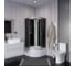 Душевая кабина NIAGARA NG-2508-14BKT, 900x900x2100-2400 мм, высокий поддон 40 см, стекло тонированное, 4 места 25081434BKT 7