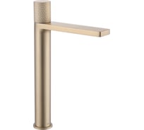 Смеситель для накладной раковины ABBER Rund золото матовое AF8711G