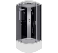 Душевая кабина NIAGARA NG-2509-14, 1000x1000x2150 мм, высокий поддон 40 см, стекло тонированное, 4 места 25091434 34506949