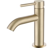 Смеситель для раковины ABBER Wasser Kreis золото матовое AF8110G