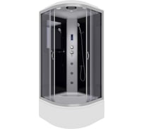 Душевая кабина NIAGARA NG-2509-14F, 1000x1000x2150 мм, высокий поддон 40 см, стекло тонированное, 4 места 25091434F