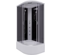 Душевая кабина NIAGARA NG-2510-14LG, 1200x800x2150 мм, высокий поддон 40 см, стекло тонированное, 4 места 25101434LG