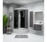 Душевая кабина NIAGARA NG-2510-14LG, 1200x800x2150 мм, высокий поддон 40 см, стекло тонированное, 4 места 25101434LG 10