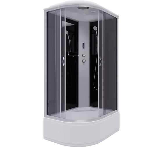 Душевая кабина NIAGARA NG-2510-14RP, 1200x800x2150 мм, высокий поддон 40 см, стекло тонированное, 4 места 25101434RP