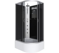 Душевая кабина NIAGARA NG-2510-14LBKTG, 1200x800x2100-2400 мм, высокий поддон 40 см, стекло тонированное, 4 места 25101434LBKTG 34505509