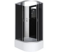 Душевая кабина NIAGARA NG-2510-14LBK, 1200x800x2000 мм, высокий поддон 40 см, стекло тонированное, 4 места 25101434LBK