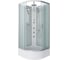 Душевая кабина NIAGARA NG-3301-14BKTG, 900x900x2100-2400 мм, средний поддон 26 см, стекло матовое, 4 места 33011424BKTG 1