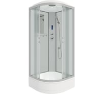 Душевая кабина NIAGARA NG-3301-14P, 900x900x2150 мм, средний поддон 26 см, стекло матовое, 4 места 33011424P
