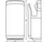 Сушилка для рук CONNEX HD-1200 JET WHITE 456179 5