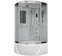 Душевая кабина NIAGARA NG-, 800x1200x2150 мм, высокий поддон, стенки белые, 4 места 7712WR