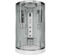 Душевая кабина NIAGARA NG-, 900x900x2150 мм, низкий поддон, стенки белые, 4 места 7715W