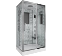 Душевая кабина NIAGARA NG-, 900x1200x2150 мм, низкий поддон, стенки белые, 6 мест 7711WR