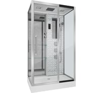 Душевая кабина NIAGARA NG-, 820x1200x2150 мм, низкий поддон, стенки белые, 5 мест 7713WR