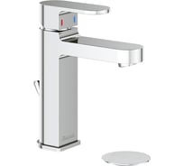 Смеситель для умывальника RAVAK с донным клапаном 214 мм CR 013.00CR ХРОМ X070190