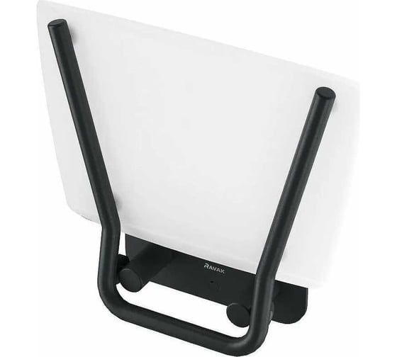 Универсальное сиденье для душа RAVAK OVO-B II CLEAR/BLACK B8F0000059