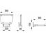 Универсальное сиденье для душа RAVAK OVO-B II CLEAR/BLACK B8F0000059 4