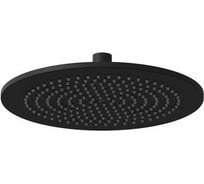 Насадка для душа круглая RAVAK из латуни, 250 мм, черный матовый 980.20BLM X07P675