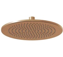 Насадка для душа круглая RAVAK из латуни, 250 мм, розовое золото 980.60RGB X07P711