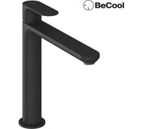 Смеситель для умывальника RAVAK BeCool без донного клапана, 220 мм, черный матовый EL 014.21BLM X070417