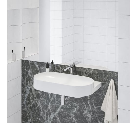 Смеситель для умывальника RAVAK, без донного клапана, 220 мм, хром EL 014.00CR X070384