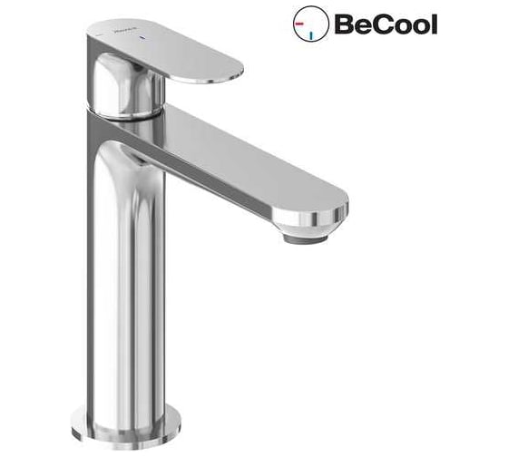 Смеситель для умывальника RAVAK BeCool EL 012.01CR 170 мм, без донного клапана, хром X070409