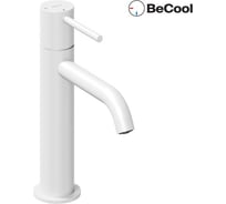 Смеситель для умывальника RAVAK BeCool ES 012.11WV 190 мм, без донного клапана, белый вельвет X070395