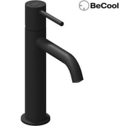 Смеситель для умывальника RAVAK BeCool ES 012.21BLM 190 мм, без донного клапана, черный матовый X070396