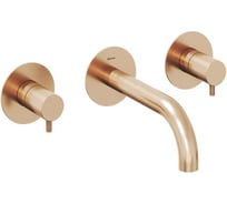 Смеситель для умывальника RAVAK ES 019.60RGB.O1 настенный, розовое золото (1 вывод) X070350