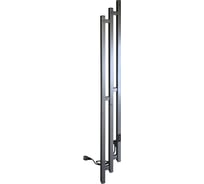 Электрический полотенцесушитель INDIGO Sky PRO (electro) 150/17, таймер, скрытый провод справа, Graphite Metallic LSKPRE150-17GFMRt