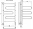 Электрический полотенцесушитель Terminus Твист П5, 500x950 4660059580227 2