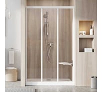 Душевая дверь RAVAK ASDP3-110 198 белый+Transparent 00VD01R2Z1