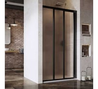 Душевая дверь RAVAK ASDP3-120 198 черный+Grape 00VG03R2ZG