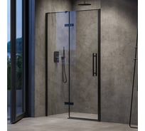 Душевая дверь RAVAK COSD2-120 черный + Транспарент X0VVGC300Z1