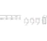 Душевая дверь RAVAK NDOP1-80 белый + Transparent 03O40100Z1 6